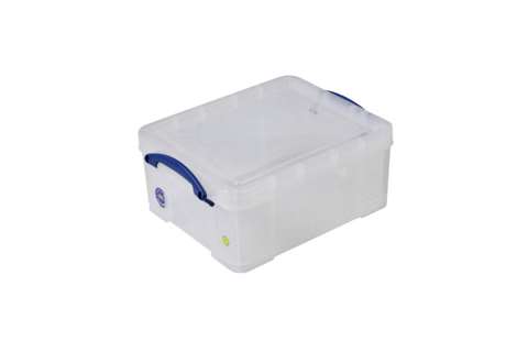 Transparante box 21l stapelbaar op bijgeleverd deksel - 450x350x200mm