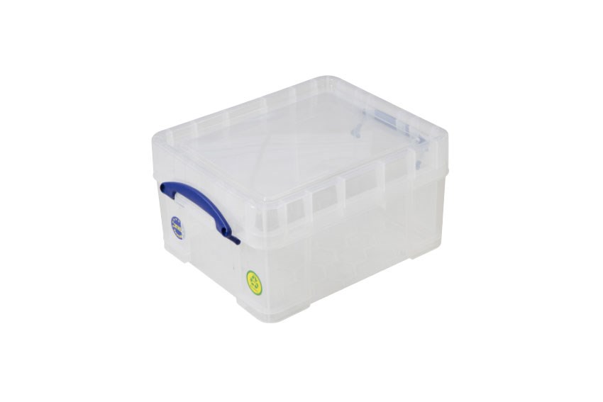 Transparent box 21l xl stackable on included lid - 450x350x230mm 