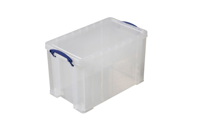 Transparent box 24l stackable on included lid - 465x270x290mm 