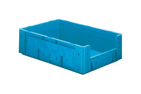 Euronorm 600x400x175 - Front. Eingriff - 32l - Boden und Wände geschlossen