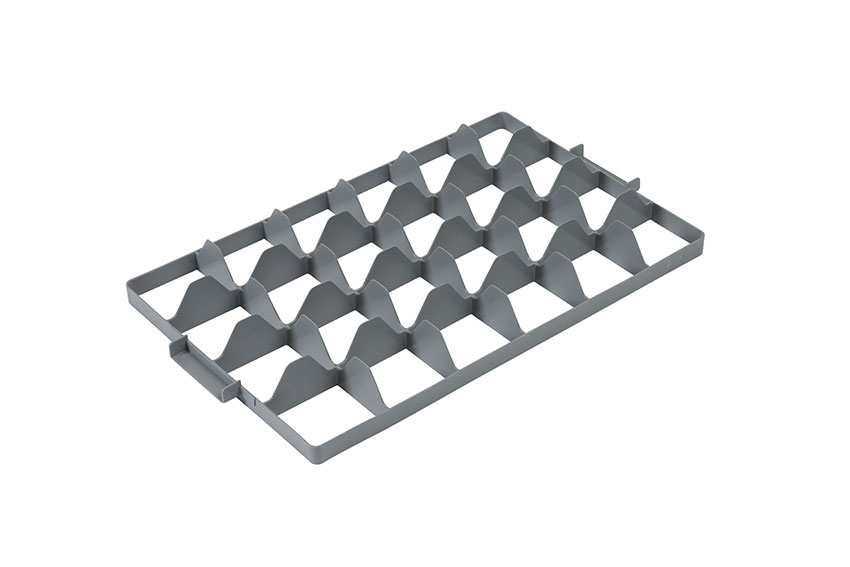 EN Separator Budget - 4x6 vakken (bovenaan) - max ø glas: 86mm 