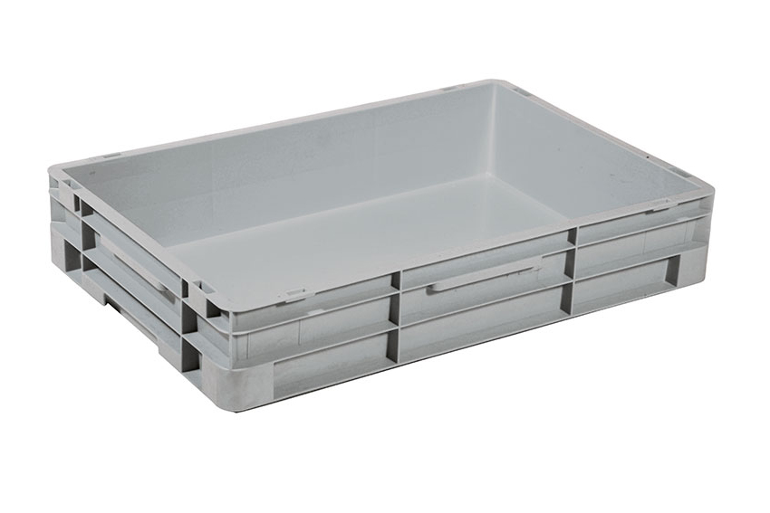 EN Stackable container Solid line 20l - 600x400x120mm - reinforced to 50kg load capacity 