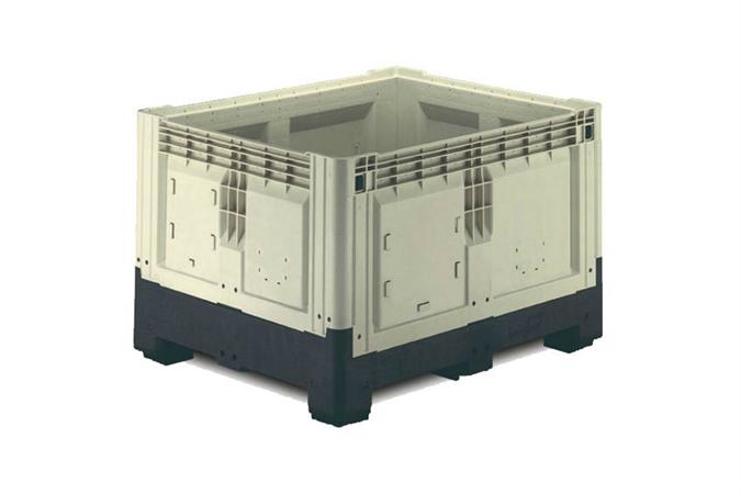 Smartbox 1200x1000x805mm - gesloten - met 2 sleden - 720l 