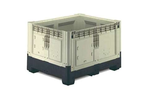 Smartbox 1200x1000x805 mm - closed - with 2 skids - 720 l