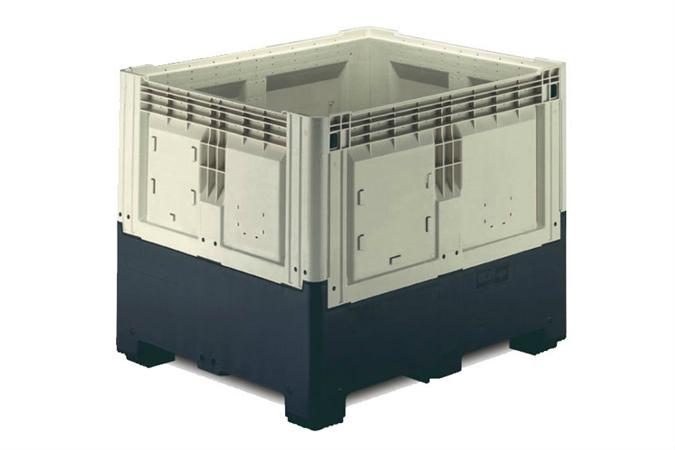 Smartbox 1200x1000x978mm - gesloten - met 2 sleden - 905l 