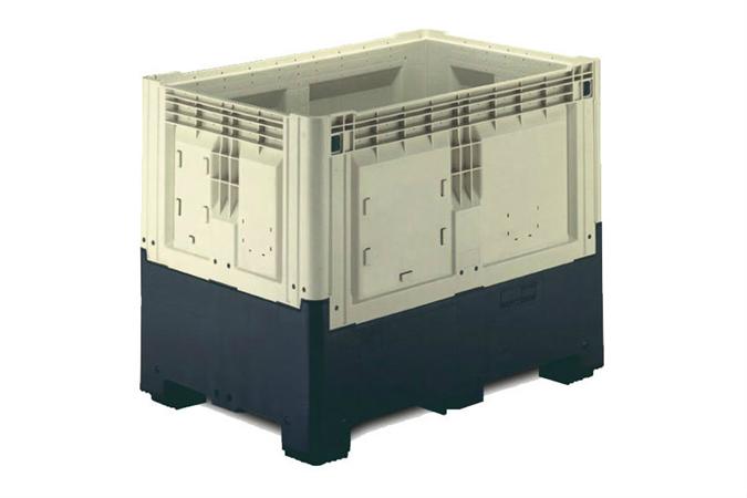 Smartbox 1200x800x978mm - gesloten - met 2 sleden - 695l 