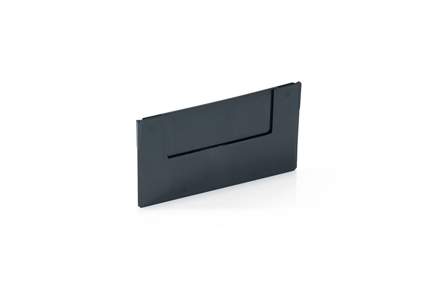 Trenner mit Etiketschild Blue Box - 156x90mm 