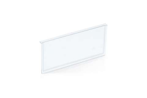 Frontplaat voor stellingbak Blue Box - 234x140mm