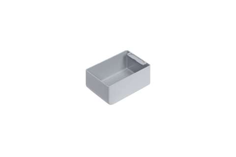 Modulair niet stapelbaar inzetbakje 0,5l - 128x89x55mm