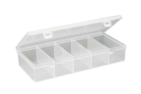 Organizer Storage 5000 mit 5 festen Fächern - 270x125x50mm