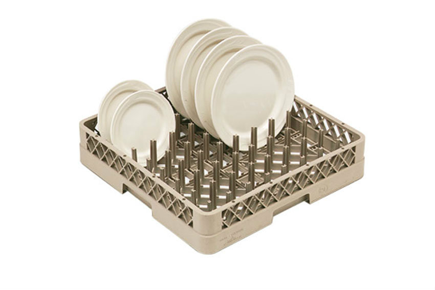 Bordenkorf ingegoten pinnen H:73mm - 500x500x100mm 