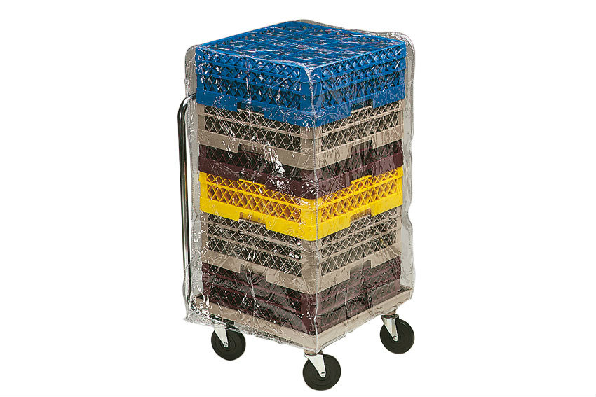 Protective transparent cover for glass racks Traex - H: 910mm 