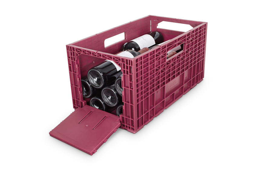 Winebox - foldable winecrate - for 12 bottles 0.75 l 