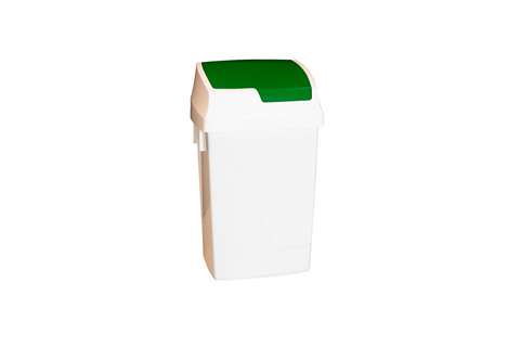 Afvalbak met klapdeksel 50l - 315x390x670mm
