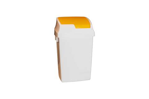 Afvalbak met klapdeksel 50l - 315x390x670mm