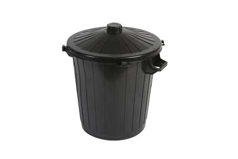 Huis- en tuinafvalbak 80l - incl. deksel