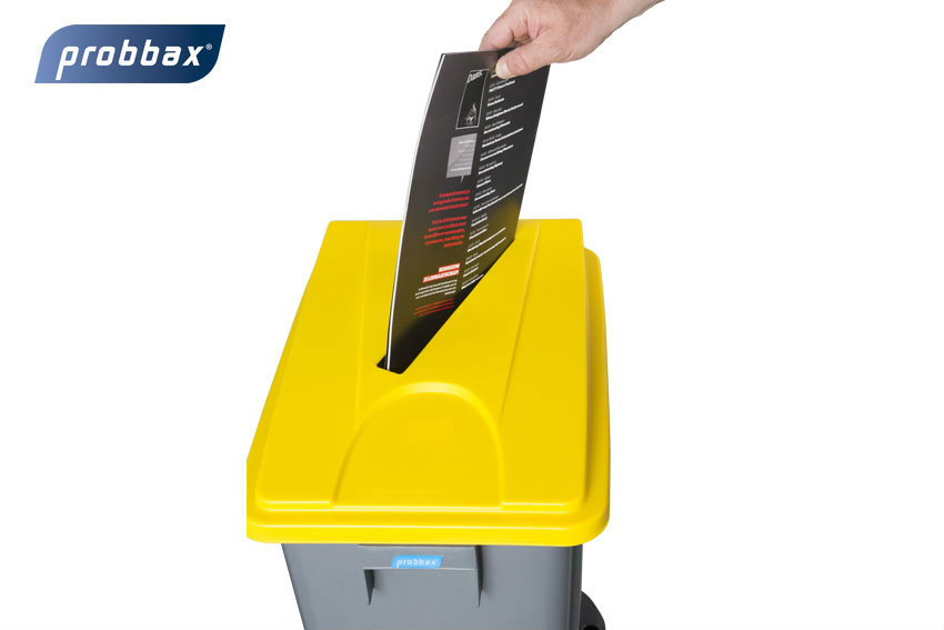 Lid with slot opening - 328x453x70mm 